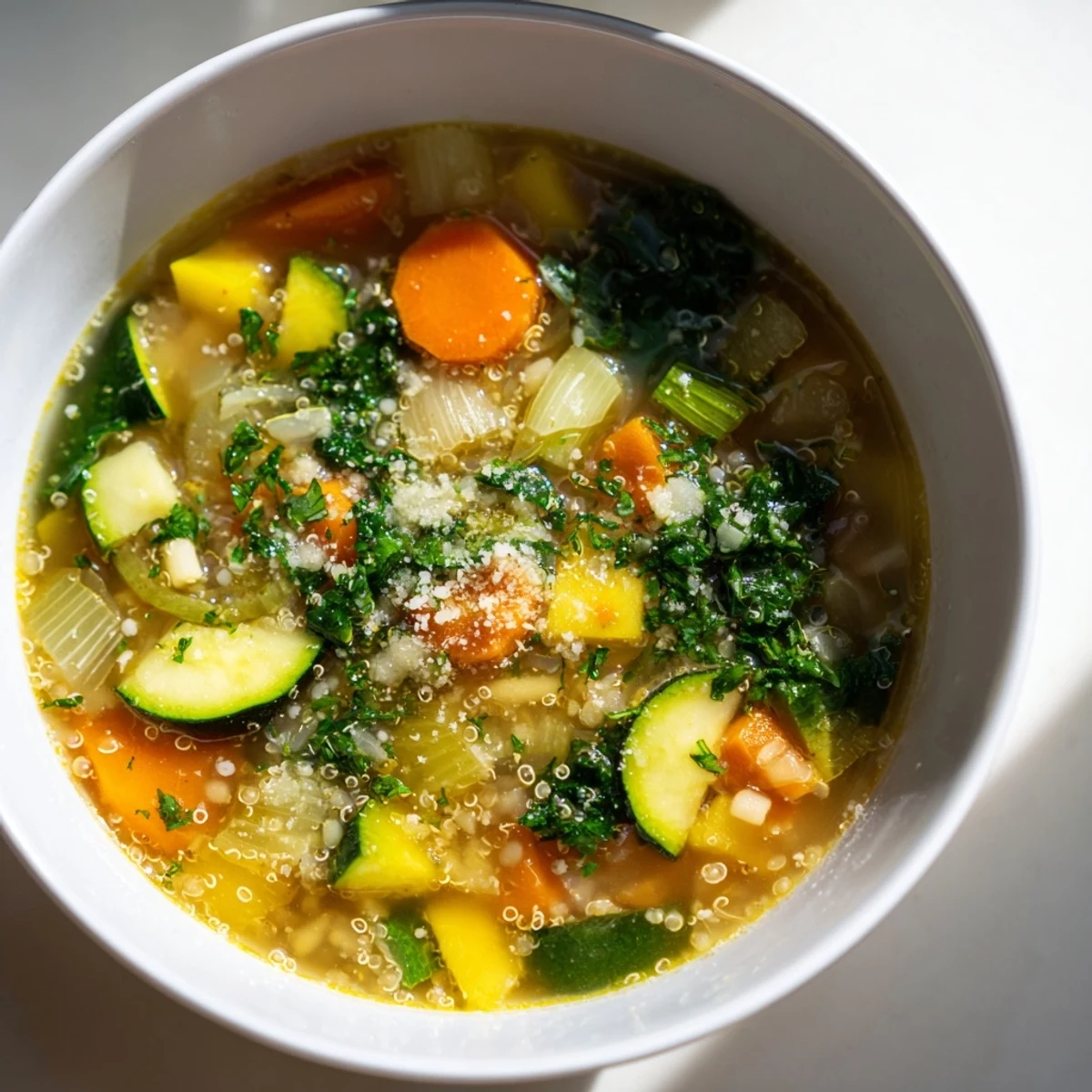 Minestrone Quinoa Winter Greens