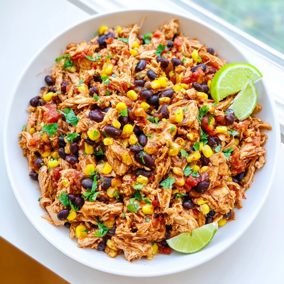 Slow Cooker Salsa Chicken