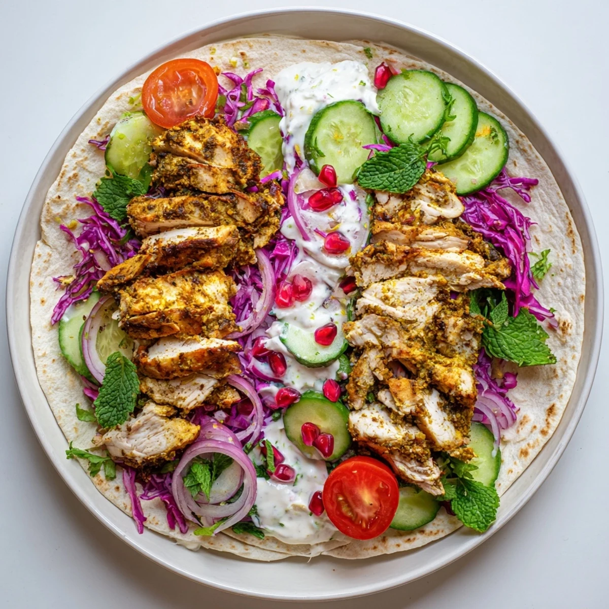 Greek Yogurt Chicken Shawarma