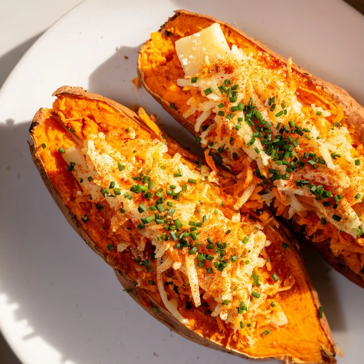 Warm, cheesy Sweet Potato & Cheese Whole Roast, bursting with flavors and inviting textures, perfect for a cozy supper.