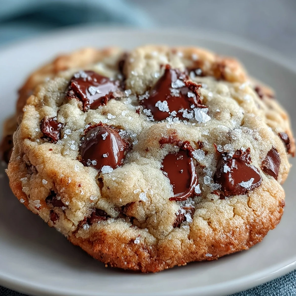 Golden-brown Yogurt Chocolate Chip Cookies on a wire rack, showing soft centers and gooey melted chocolate chips.