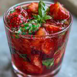 Strawberry Basil Mocktail