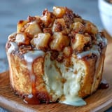 Sweet Cinnamon Roll Apple Cheesecake Tacos, a decadent dessert treat ready to be devoured.