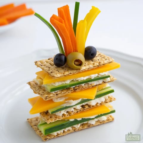 Giraffe Tall Cracker Stack