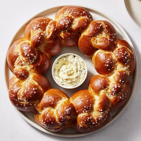 Pretzel Wreath Dip Ring