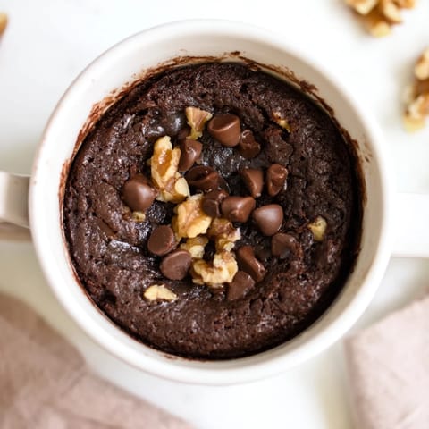 Mug Brownie Chocolate Cake
