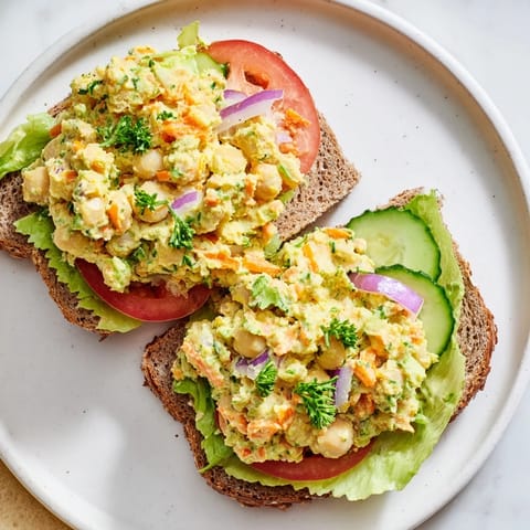 Easy Chickpea Salad Sandwich