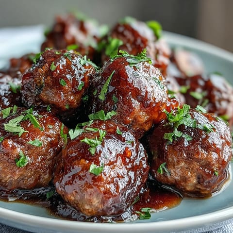 Tender Sweet and Sour Crock Pot Meatballs piled high in a slow cooker, ready to spoon over fluffy rice.