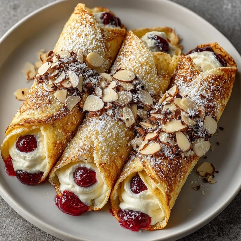 Easy, delightful Cherry Pie Filling Breakfast Wraps: warm tortillas filled with sweet cherry pie and cream cheese.