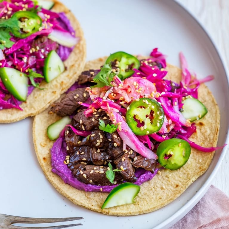 Flavor-packed Global Street-Food Fusion Bowls featuring tender protein and zesty toppings.  