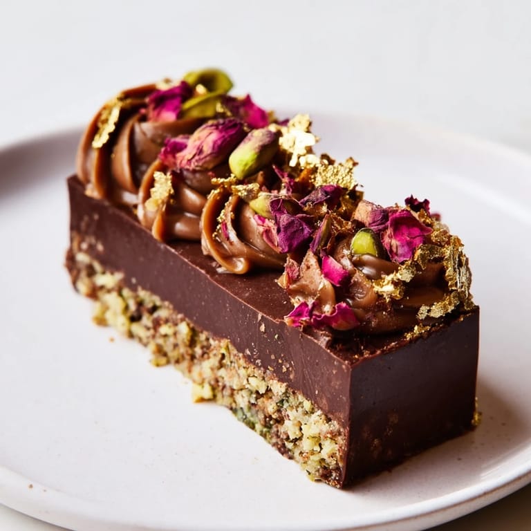 A delightful plate of Chocolate Bar Inspired Creations showcasing creamy layers and tropical flavors.