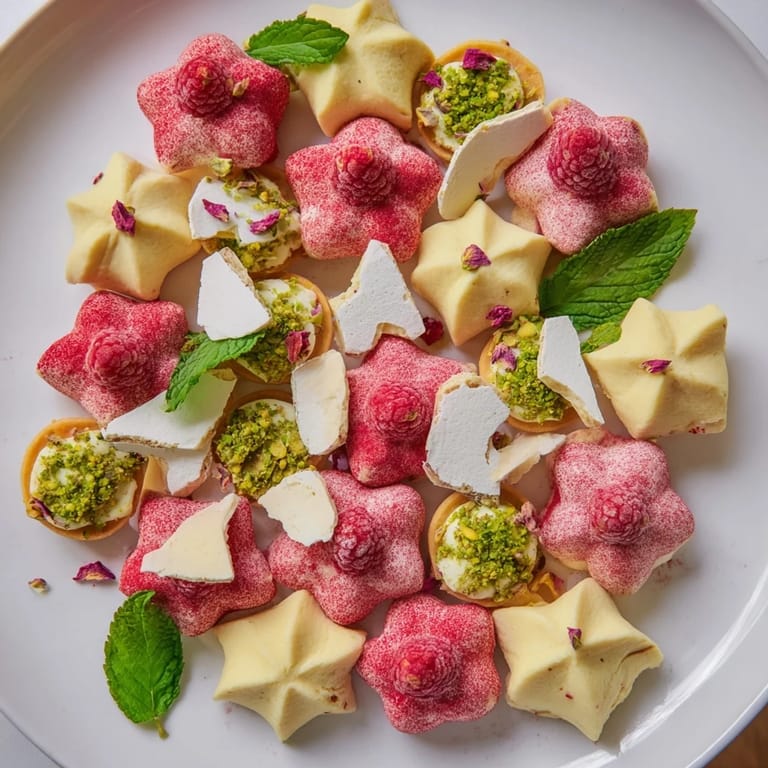 Imagine this Daisy Chain Dessert: an inviting assortment of mini desserts, perfect for sharing.