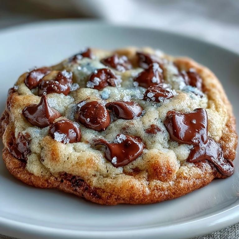 Freshly baked Yogurt Chocolate Chip Cookies cooling on parchment paper, highlighting their chewy texture and rich chocolate pools.